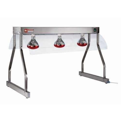 Diamond Pont chauffant | lampes infrarouges 3 x 250W | 1050 mm | 0,75 kW | 3 x 1/1GN Diamond Pont chauffant | lampes infrarouges 3 x 250W | 1050 mm | 0,75 kW | 3 x 1/1GN