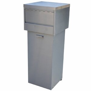 Diamond Poubelle snacking INOX | 80 Litres | 47x47x(h)120cm Diamond Poubelle snacking INOX | 80 Litres | 47x47x(h)120cm