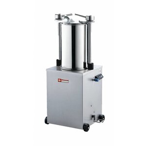 Diamond Poussoir hydraulique vertical en inox | 35 litres | sur roues | 0,7 PK | 640x480x(h)1160mm