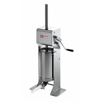 Poussoir manuel vertical | 12 litres | INOX | 435x260x(h)1100mm