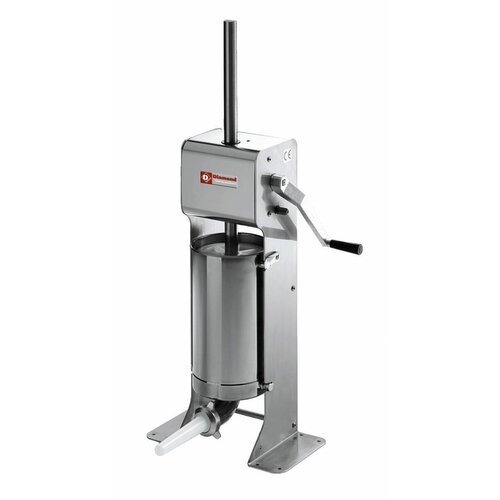 Diamond Poussoir manuel vertical | 12 litres | INOX | 435x260x(h)1100mm