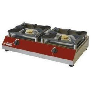 Diamond Réchaud de Comptoir gaz | 2 feux vifs | 5kW | 760x400x(h)200mm Diamond Réchaud de Comptoir gaz | 2 feux vifs | 5kW | 760x400x(h)200mm