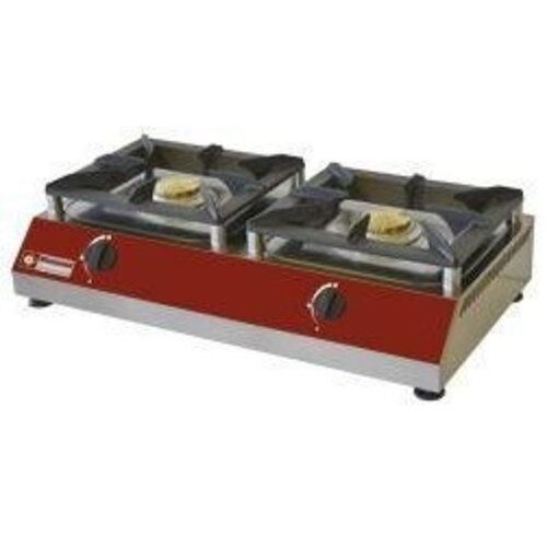 Diamond Réchaud de Comptoir gaz | 2 feux vifs | 5kW | 760x400x(h)200mm Diamond Réchaud de Comptoir gaz | 2 feux vifs | 5kW | 760x400x(h)200mm