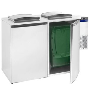 Diamond Refroidisseur de déchets| double (sans groupe)| 146x87x(h)129cm