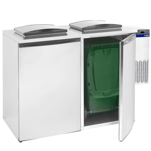 Diamond Refroidisseur de déchets| double (sans groupe)| 146x87x(h)129cm