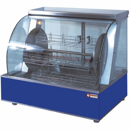 Diamond Rôtissoire électrique | modèle Comptoir | rotative | 4 paniers | 16-20 poulets | 940x590x(h)790mm | 5.4kW