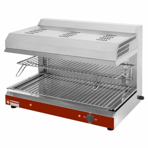Diamond Salamandre électrique | 1 grille | 4 niveaux de réglage  | 80x59x(h)59cm | 4kW
