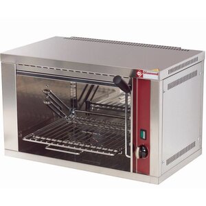 Diamond Salamandre électrique | 1 grille réglable | minuteur | 60x35x(h)40cm | 2.2kW
