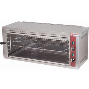 Diamond Salamandre électrique | 1 grille réglable | minuteur | 88x35x(h)40cm | 4.4kW
