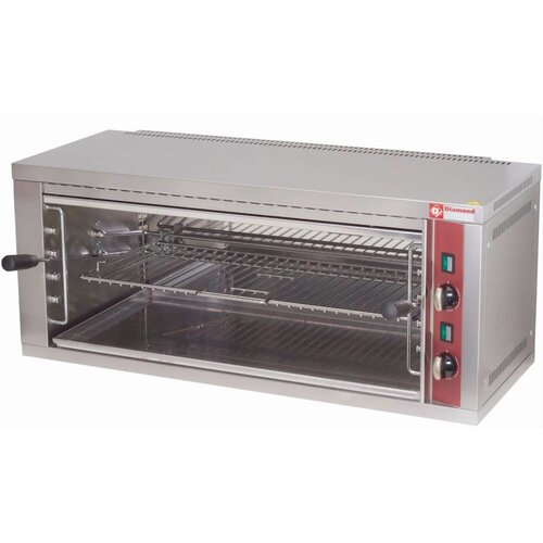 Diamond Salamandre électrique | 1 grille réglable | minuteur | 88x35x(h)40cm | 4.4kW