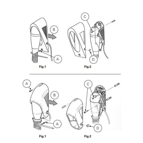 Diamond Sèche-cheveux électronique | mural | blanc | 0,7 kW | 92x105x(h)265mm