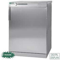 Sèche-linge 6.5 kg | inox-titanium | avec condenseur | 400v | 595x595x(h)850mm