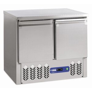 Diamond Comptoir de Congélation | 2 Portes GN 1/1 | 240 Litres | 943x700x(h)850/870mm