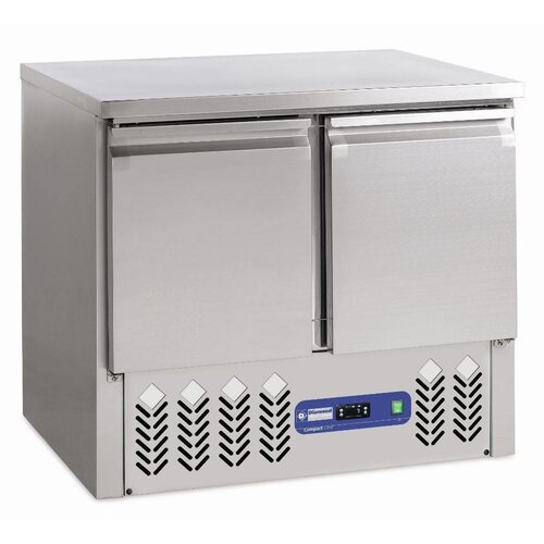 Diamond Comptoir de Congélation | 2 Portes GN 1/1 | 240 Litres | 943x700x(h)850/870mm