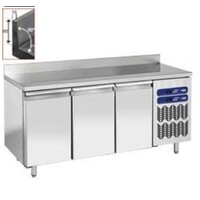 Comptoir Réfrigéré et Congélation | INOX | 2 Températures | Ventilé | 3 Portes GN 1/1 | 405 Litres | Couvercle Anti-Eclaboussure | 1809x700x(h)880/900mm