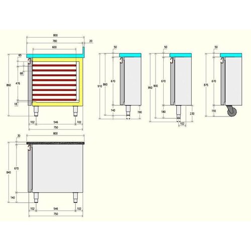 Diamond Comptoir Réfrigérée Ventilée | 2 Portes 600x400 | 1514x800x(h)900mm Diamond Comptoir Réfrigérée Ventilée | 2 Portes 600x400 | 1514x800x(h)900mm