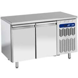 Diamond Comptoir Réfrigérée Ventilée | 2 portes GN 1/1 | 136x70x(h)88/90cm | 260 litres