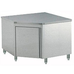 Diamond Comptoir Armoire neutre à angle 90° | avec porte battante 1000x1000x900 (h)