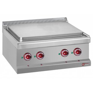 Diamond Taque électrique | INOX | 4 Zones réglables | TOP | 400V/9kW | 700x700x250/320(h)mm