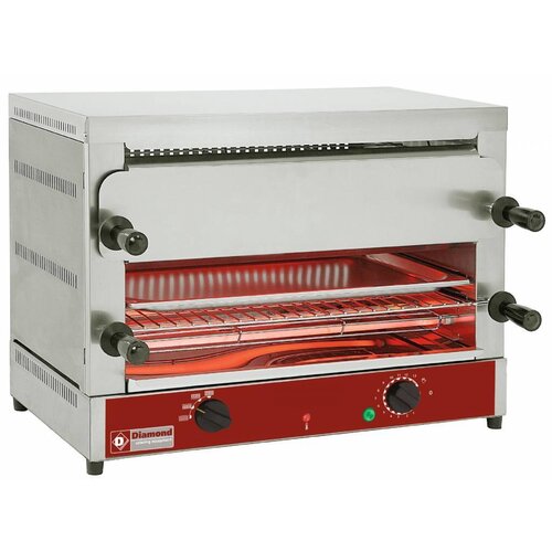 Diamond Toaster-salamandre GN 1/1 électrique | 2 étages (520x320) | à "Quartz" | 64x38x(h)47.5cm | 4kW