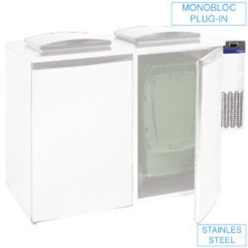 Diamond Unité Réfrigérée pour refroidisseur de déchets | Double | 28x54x(h)74