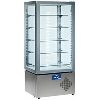 Vitrine "FULL vitrée" | 5 niveaux | Ventilée | 490 litres |+ 22 degrés | 80x65x184cm | made in Italy