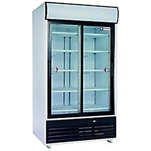Diamond Armoire Réfrigéré pour Boissons | Double Portes Coulissantes | 835 Litres | 1110x825x2025(h)mm