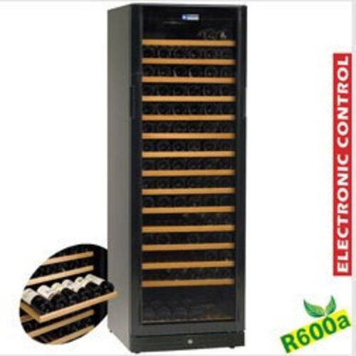 Diamond Vitrine cave à vin | Ventilée | 375 litres | 220W | 595x680x1760(h)mm | BLACK