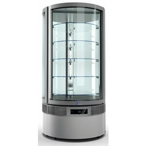 Diamond Vitrine Réfrigérée | 5 Etagères en Verre | R404a | Eclairage LED | Ø956x1834(h)mm