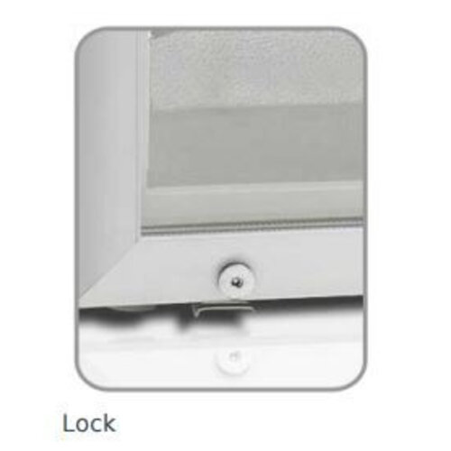 Diamond Congélateur Mini avec Portre Vitré | 50 litres | 570x530x(h)520mm