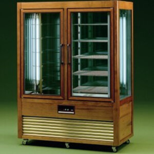 Diamond Vitrine Patisserie Réfrigérée | 1000L | 1340x700x(h)1830mm | Disponibles en 2 Modèles