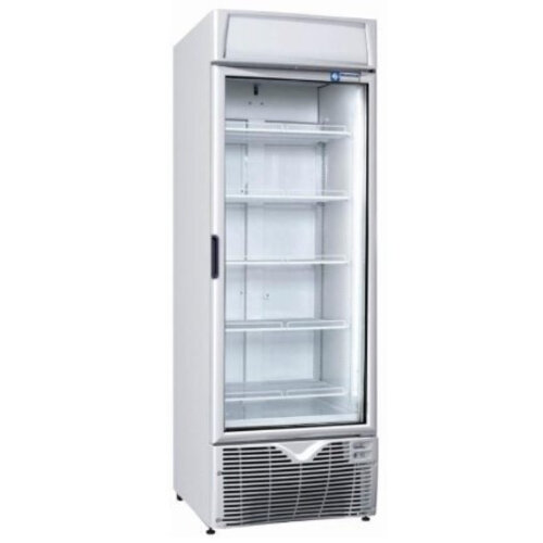 Diamond Congélateur Porte Vitrée | 400 litres | 5 Niveaux Réfrigérants | 670x650x(h)1980mm