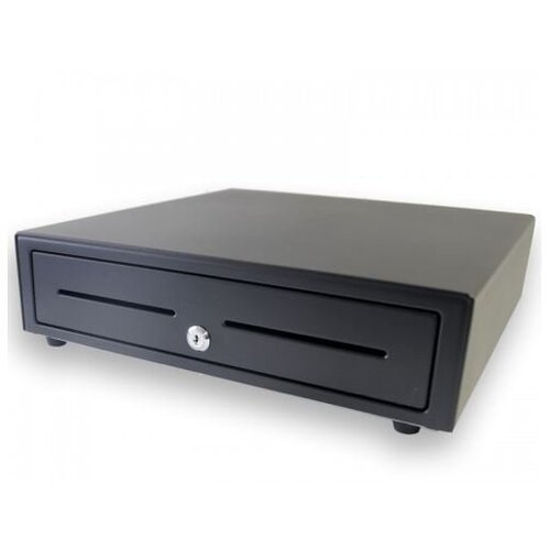 CHRselect Tiroir-Caisse |  Avant tactile | Noir | RED-410 Royal | 8 Pièces - 4 Billets (RVS) | 2 Tirroirs | 410x415x110(h) mm