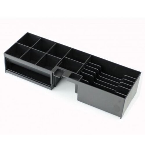 CHRselect Tiroir-Caisse | Fliptop Noir |  Manuel | 8 Pièces - 5 Billets | 460 x170 x100(h) mm