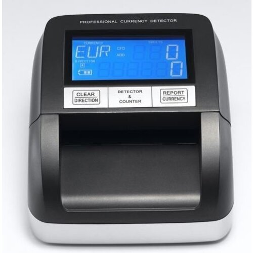 CHRselect Détecteur De Contrefaçon | 350LCD | Vérifie 6 Billets | 0,5 seconde | Écran LCD
