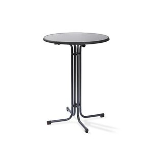 CHRselect Table de Fête | Berlin | Noir | 6 Kg | (H) 109 cm - Ø 70 cm |Lot de 10 CHRselect Table de Fête | Berlin | Noir | 6 Kg | (H) 109 cm - Ø 70 cm |Lot de 10