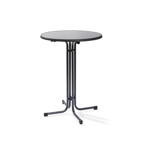 CHRselect Table de Fête | Berlin | Noir | 6 Kg | (H) 109 cm - Ø 70 cm |Lot de 10 CHRselect Table de Fête | Berlin | Noir | 6 Kg | (H) 109 cm - Ø 70 cm |Lot de 10