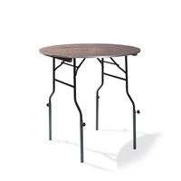 Table à Manger | Pieds Ajustables | Noir | (H) 34 cm | Prix selon Quantité