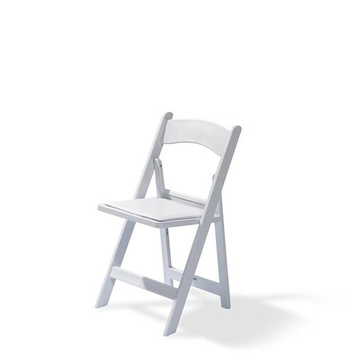 CHRselect Chaise de Mariage | Pliante | Blanc | 6 Kg | 450x450x(H)780 mm |Lot de 20