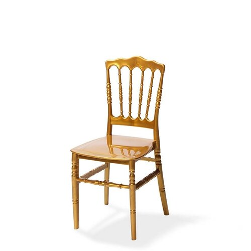 CHRselect Chaise de Mariage | Napoléon | Doré |4 Kg | 430x410x(H)895 mm |Lot de 28 CHRselect Chaise de Mariage | Napoléon | Doré |4 Kg | 430x410x(H)895 mm |Lot de 28