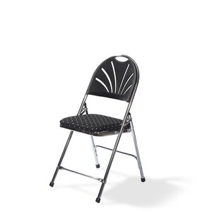 CHRselect Chaise Pliante | Deluxe | Noir | 5 Kg | 550x450x(H)880 mm |Lot de 20