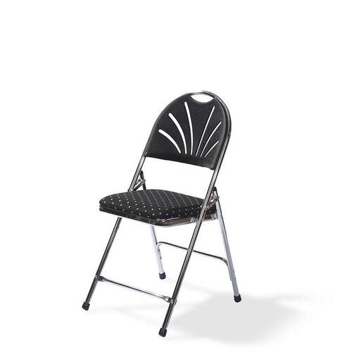 CHRselect Chaise Pliante | Deluxe | Noir | 5 Kg | 550x450x(H)880 mm |Lot de 20