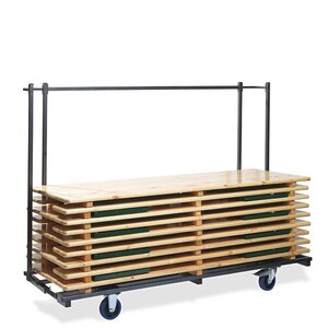CHRselect Chariot pour Ensemble de Bière | Martelé | H 170 cm - L 230 cm - L 59-89 cm
