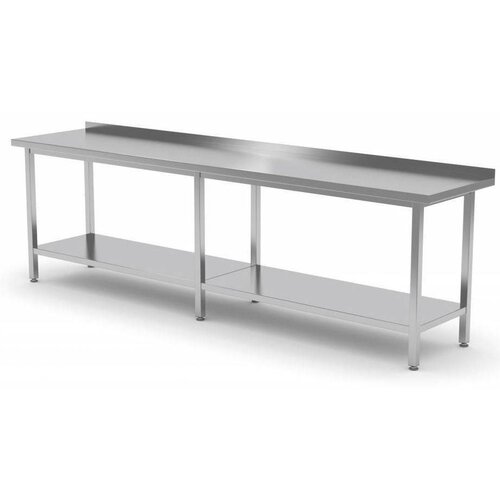CHRselect Table de Travail | Inox | Etagère Basse | Rebord | HEAVY DUTY | 400(l)x700(p)mm | Choix de 16 Largeurs CHRselect Table de Travail | Inox | Etagère Basse | Rebord | HEAVY DUTY | 400(l)x700(p)mm | Choix de 16 Largeurs