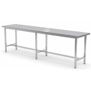 CHRselect Table de Travail | Inox Sans Etagère | avec Barres de Renforcement | HEAVY DUTY | 2000(l)x800(p)mm | Choix de 9 Largeurs CHRselect Table de Travail | Inox Sans Etagère | avec Barres de Renforcement | HEAVY DUTY | 2000(l)x800(p)mm | Choix de 9 Largeurs
