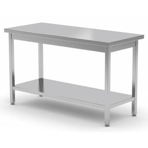 CHRselect Table Centrale INOX | Etagère Basse | HEAVY DUTY | 800(l)x700(p)mm | Choix de 12 Largeurs