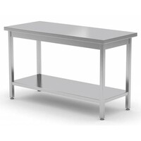 Table Centrale INOX | Etagère Basse | HEAVY DUTY | 800(l)x700(p)mm | Choix de 12 Largeurs