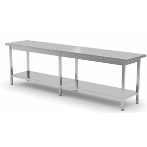 CHRselect Table Centrale INOX | Etagère Basse | HEAVY DUTY | 2000(l)x800(p)mm | Choix de 9 Largeurs CHRselect Table Centrale INOX | Etagère Basse | HEAVY DUTY | 2000(l)x800(p)mm | Choix de 9 Largeurs