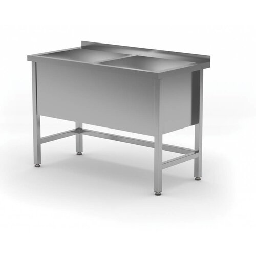 CHRselect Lavabo XL | INOX | 2 Eviers 400(h)mm | HEAVY DUTY | 1200(l)x700(p)mm | Choix de 5 Largeurs CHRselect Lavabo XL | INOX | 2 Eviers 400(h)mm | HEAVY DUTY | 1200(l)x700(p)mm | Choix de 5 Largeurs