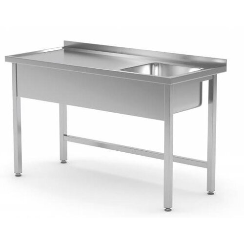 CHRselect Evier | INOX | Evier 400x400x250(h)mm | 700(l)x600(p)mm | Choix de 10 Largeurs